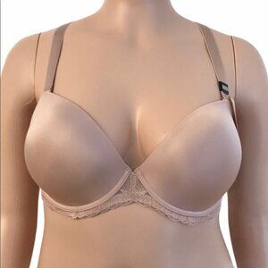 Paramour Lou Lou Full Figure Convertible Push Up Bra 32DD